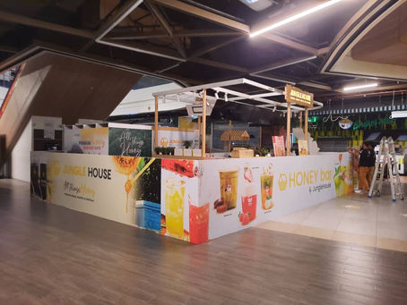 Hoarding & Visual (Kiosk), Jungle House, Central I-City