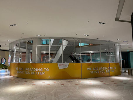 Hoarding, Visual & Transparent Plastic Sheet, IOI Damansara
