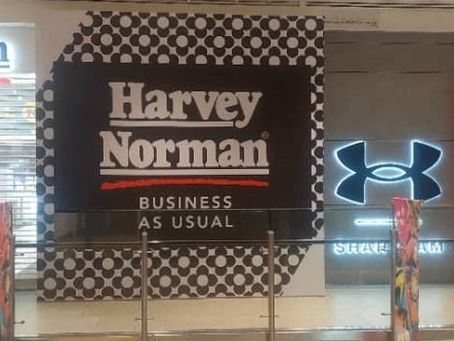 Hoarding & Visual, Harvey Norman, Setia City Mall