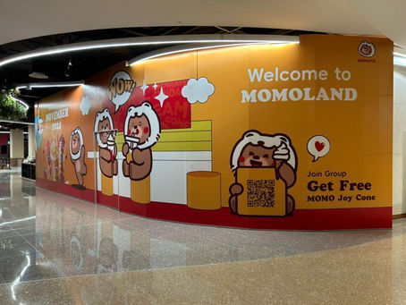Hoarding & Visual, Momoyo (Momoland), Sunway Pyramid