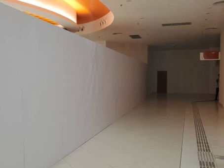 Hoarding (All White), Destina Mall, Putrajaya
