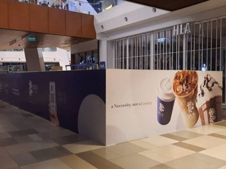 Hoarding & Visual (Kiosk), Zus Coffee, MyTown