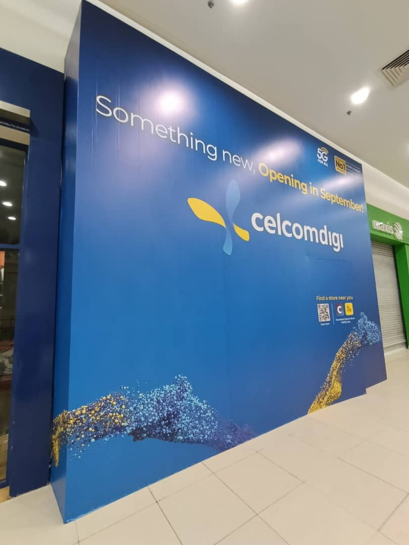 Hoarding & Visual, CelcomDigi, Aeon Bukit Tinggi