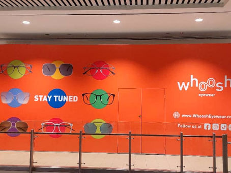 Hoarding & Visual, Whoosh, Setia City Mall