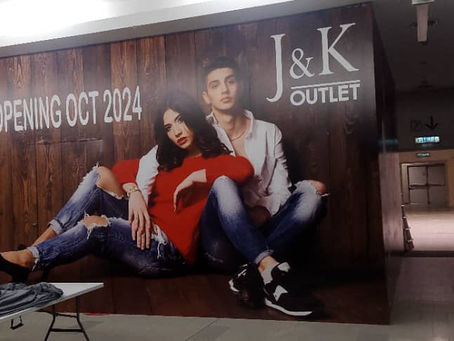 Hoarding & Visual, J&K Outlet, Paradigm Mall