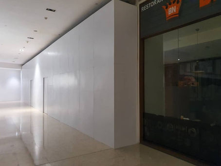 Hoarding (Lot & Kiosk, All White), Pavilion Elite