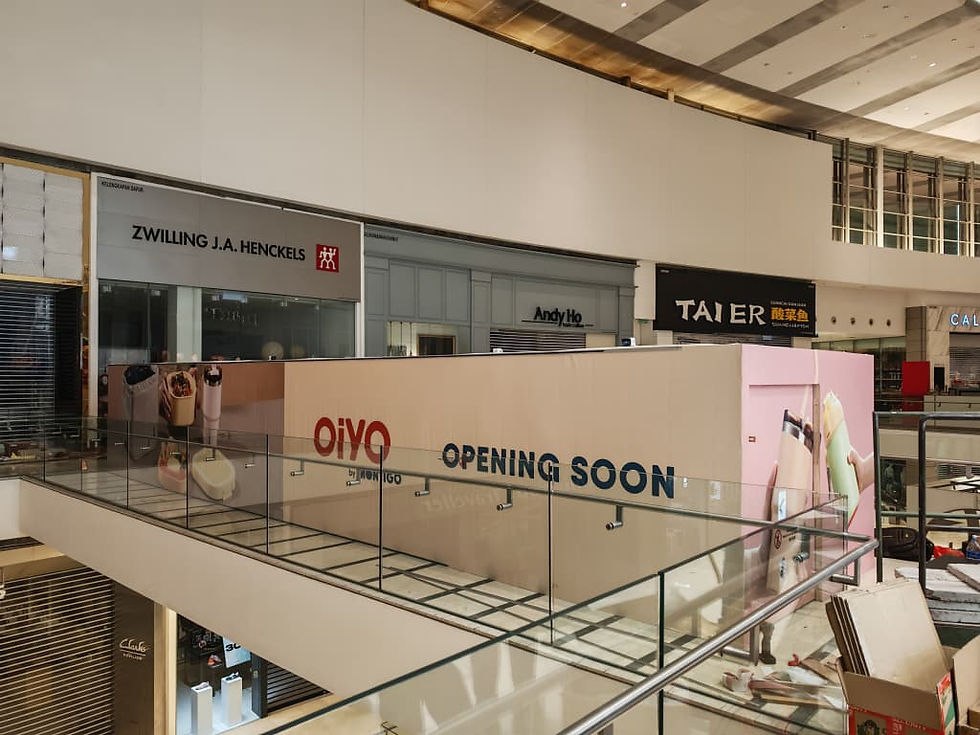 Hoarding, Visual & Top Fabric Cover (Kiosk), OiYO, Pavilion Kuala Lumpur