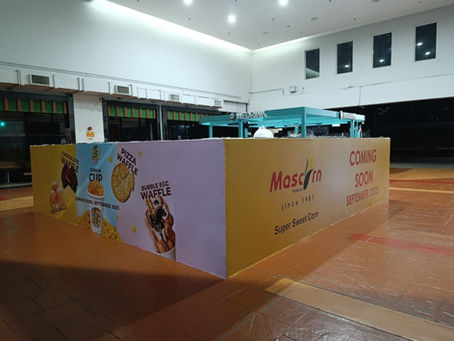 Hoarding & Visual (Kiosk), Mascorn, Aeon AU2 Setiawangsa