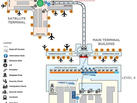 KLIA Floor Plan Layout (For Easier Job Location Reference) - MTB, CP, SAT