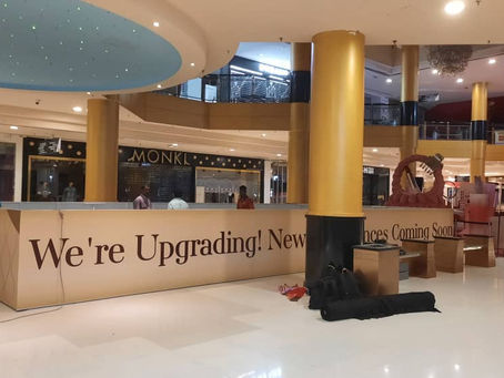 Hoarding & Visual (Kiosk), Upgrading Work, Sunway Pyramid