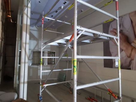 Scaffold Installation. MyTown Shopping Centre