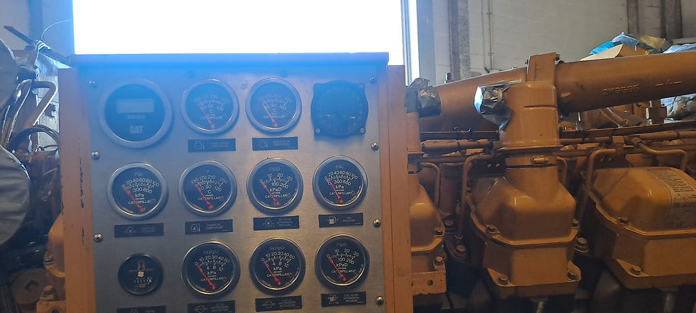 Miniatura: MARINE ENGINE CATERPILLAR 3512 DITA 1200 HP