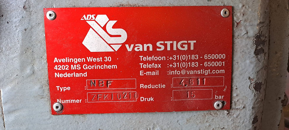 Miniature : MARINE GEARBOX VAN STIGT NBF, 4.61/1