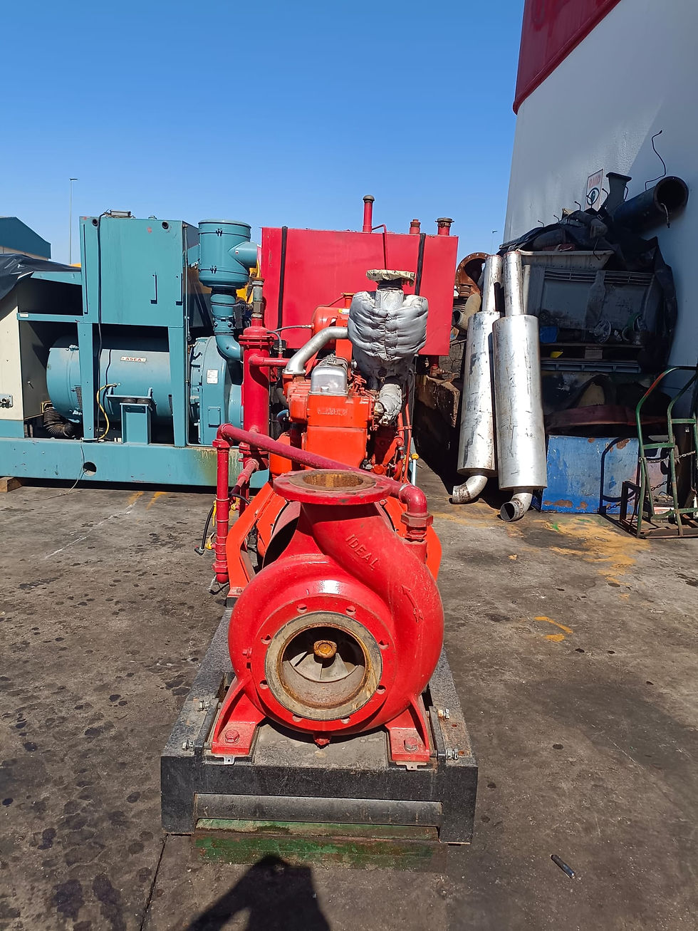 Miniatura: DIESEL FIRE-FIGHTING MOTOR PUMP, SCANIA ENGINE-230KW