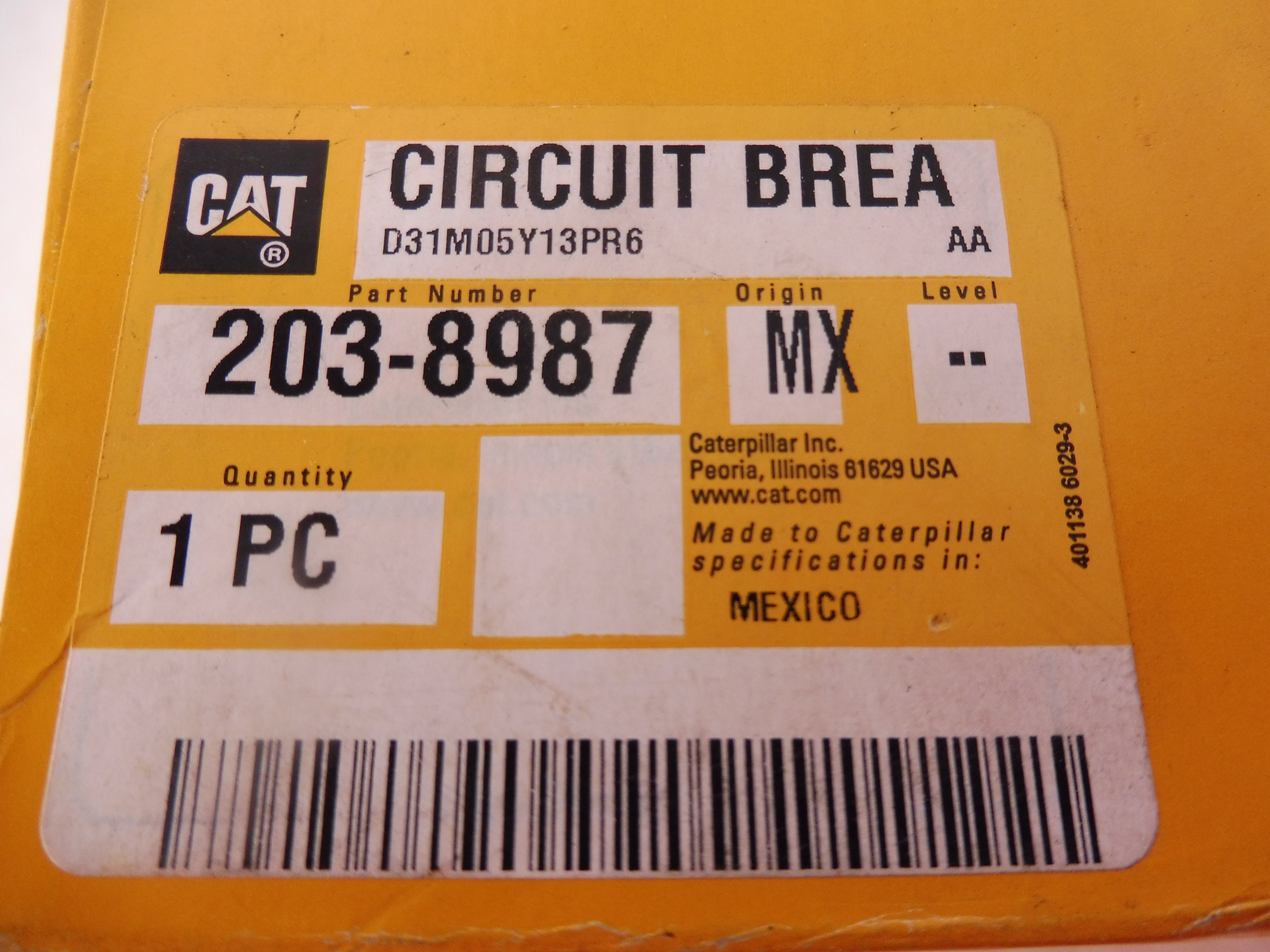Circuit Brea- 203-8987