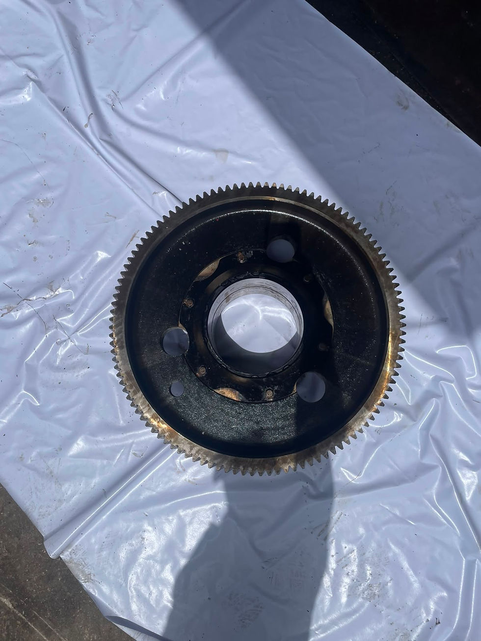 الصورة المصغرة: CRANKSHAFT AND PARTS FOR MAK 453 ENGINE