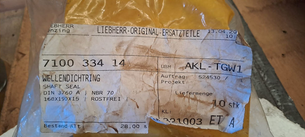 Miniature : SHAFT SEAL LIEBHERR