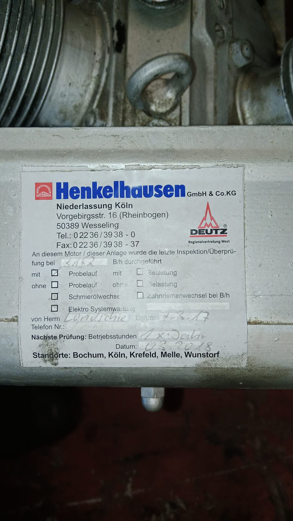 Thumbnail: AIR COMPRESSOR SAUER 13.3 M3/H.