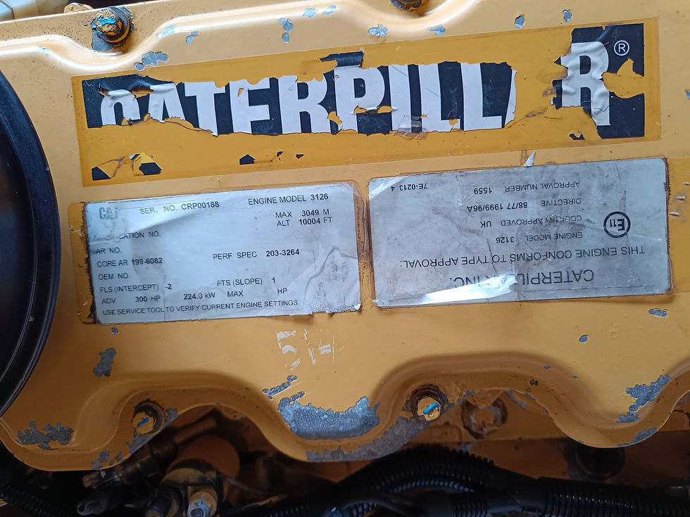 Miniatura: ENGINE CATERPILLAR 3126, 300 HP