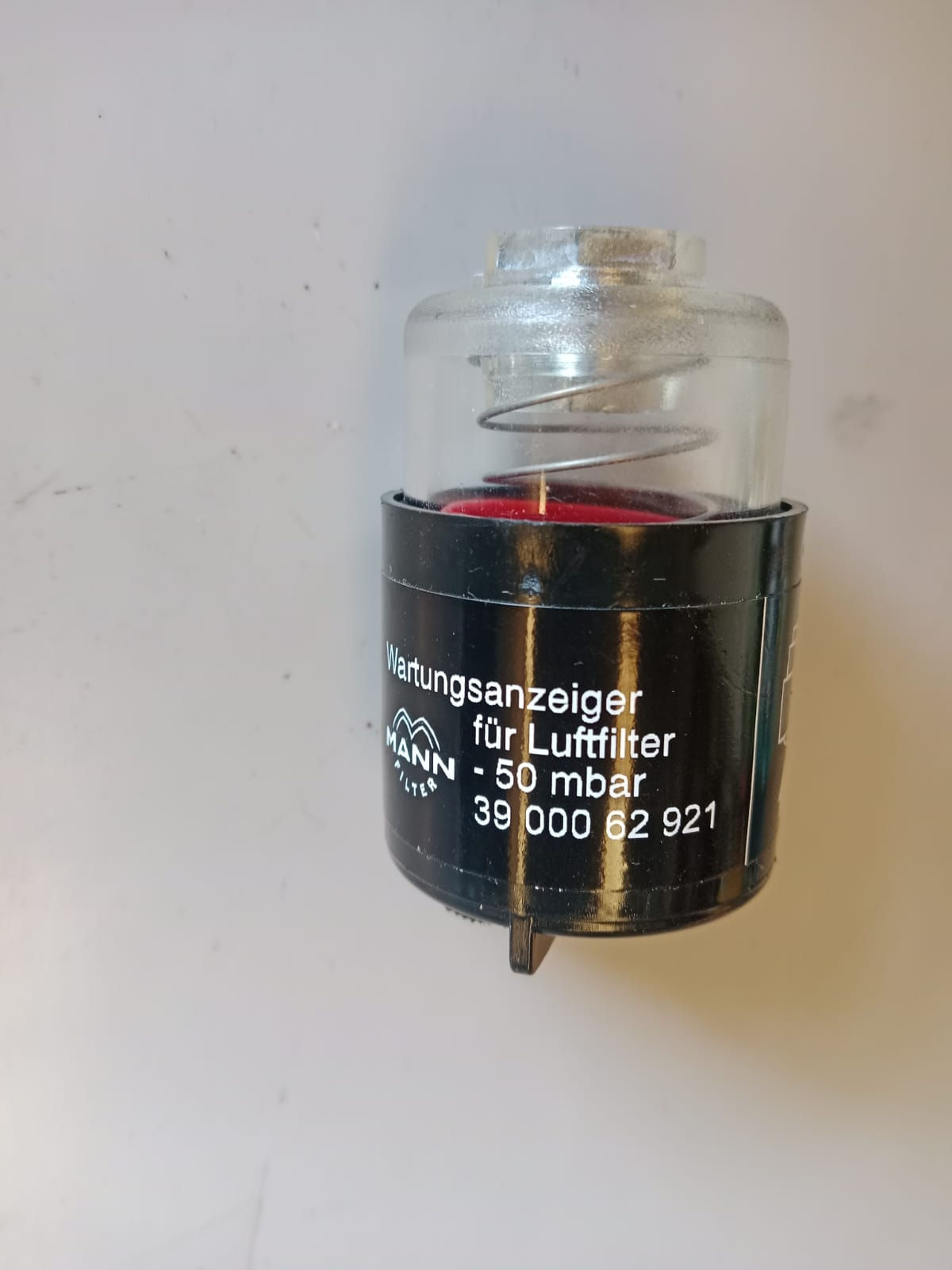 MANN AIR FILTER SERVICE INDICATOR, 50 MBAR