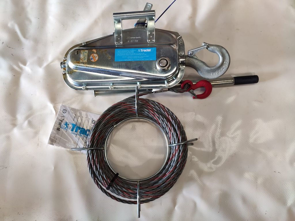 MANUAL FORCE MACHINE TRACTEL TIRFOR T-13, 1500 KG