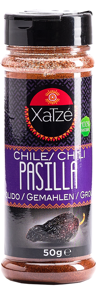 CPOWD XATZE 50 GR CHILE PASILLA MOLIDO | 12 x 50g