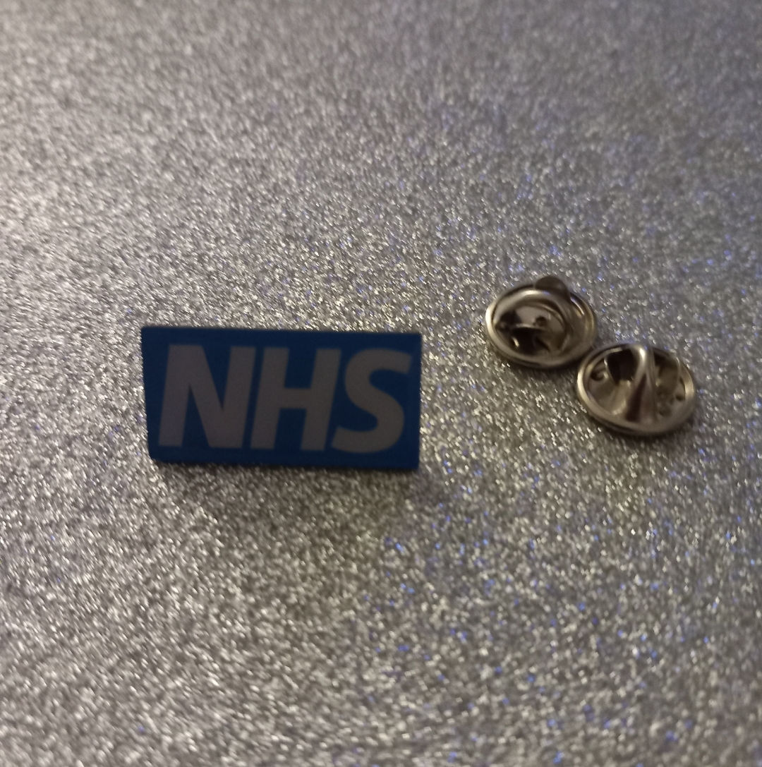 NHS pin badge 