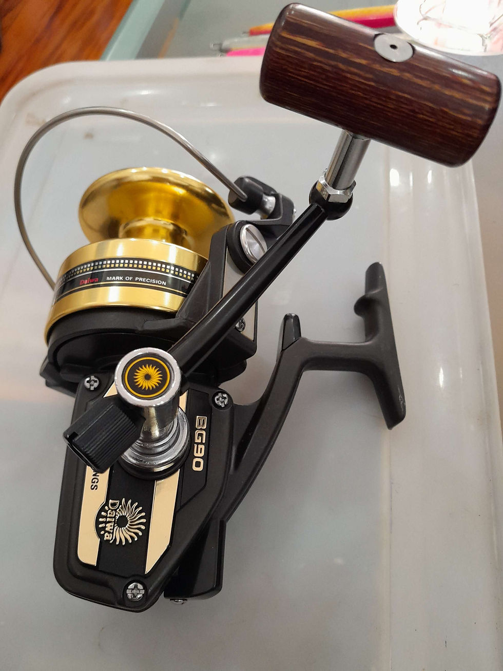 Miniatura: Molinete Daiwa BG 90 (Japan) RARIDADE(usado)