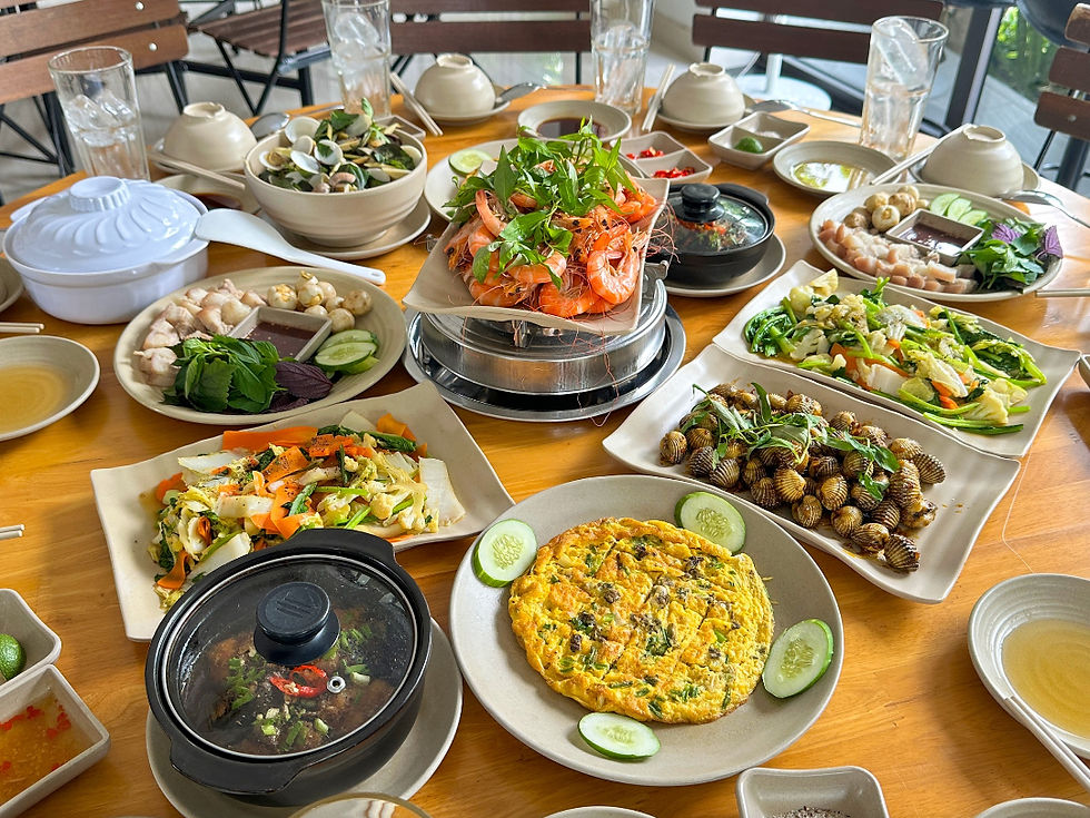 Ẩm thực hải sản với đa dạng hương vị tinh tế tại Mangrove Hotel 