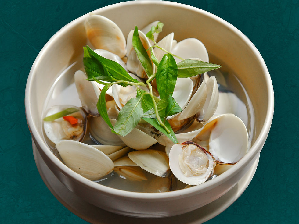 Nghêu hấp sả - Hương vị nhẹ nhàng, tươi ngon