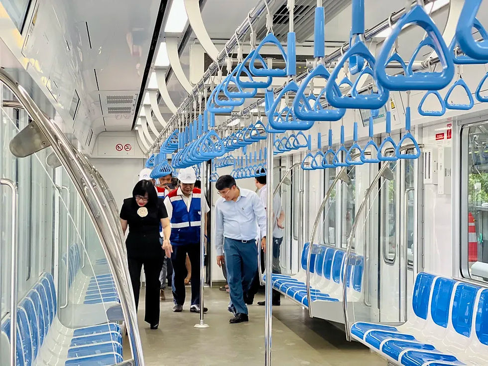 The Can Gio metro line is expected to reduce travel time. Cre: Internet