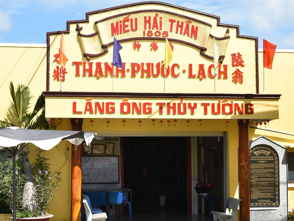 Lăng cá Ông - Một trong những địa điểm nổi tiếng tại ốc đảo Cần Giờ