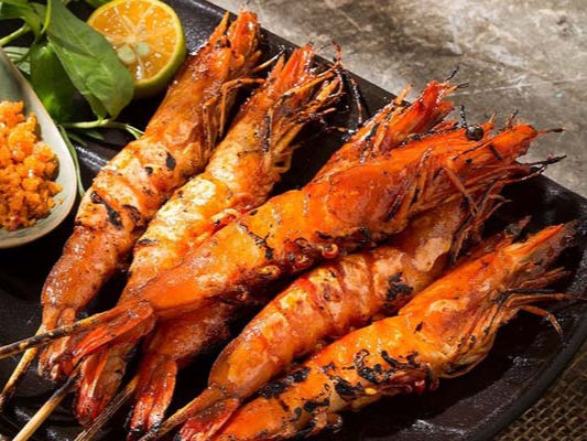 Tôm nướng muối ớt cay nồng hấp dẫn – món ăn ‘gây nghiện’ của tín đồ hải sản