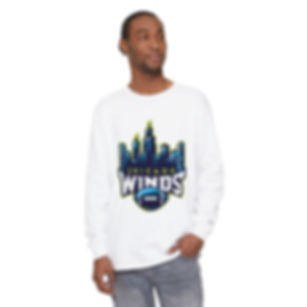 Chicago Winds Long Sleeve T-Shirt | Unisex Football Fan Gear