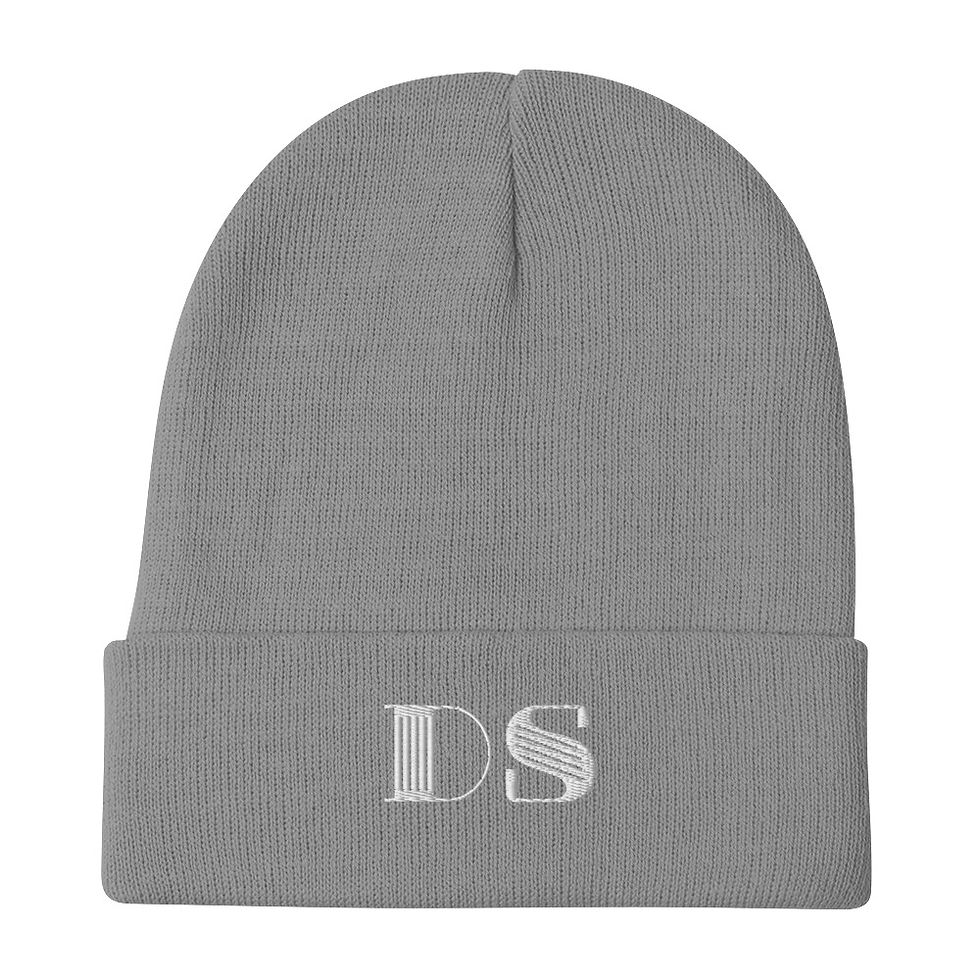 Thumbnail: Beanie: White DS Logo