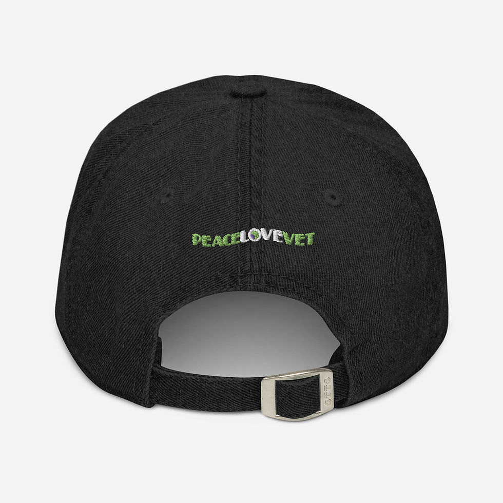 Thumbnail: 'Dog Mom' Denim Hat