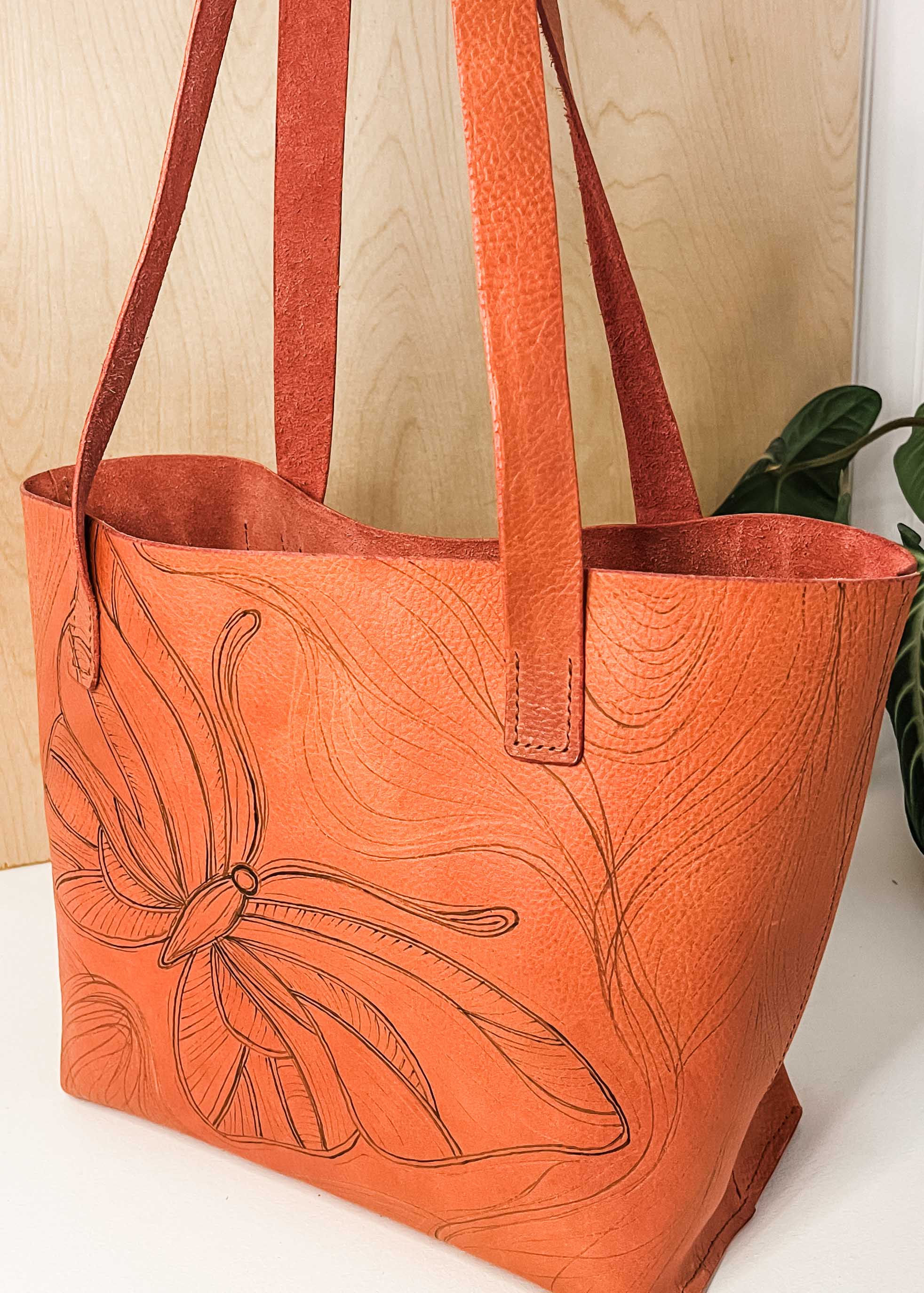 Wild Grace – Handcrafted Leather Shoulder Bag