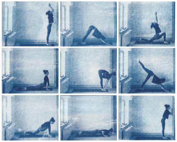 Yoga & Cyanotype