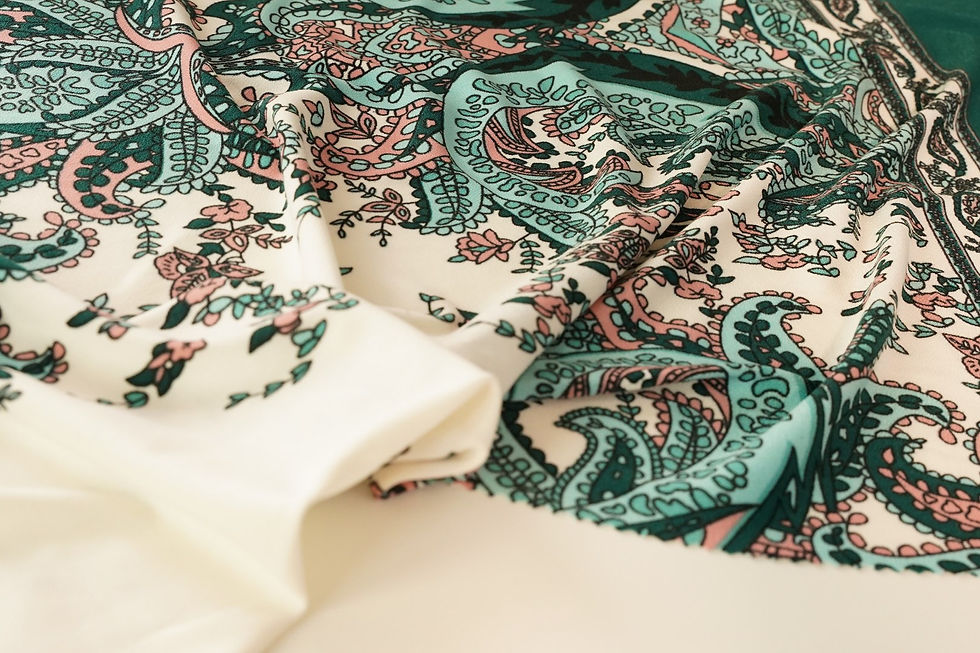 Thumbnail: ETHNIC INSPIRED SIDE PRINTS LEMONSKIN POLYESTER KNIT-KJN770