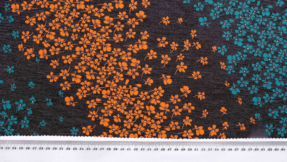 POLYSPANDEX VALENTINO MOTIF BUNGA - 148455