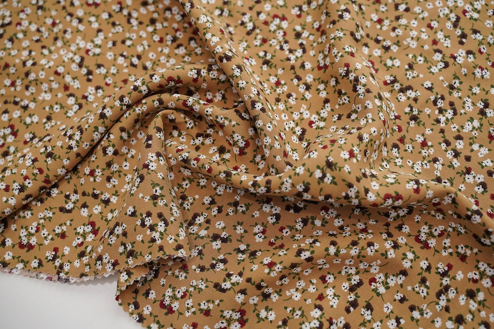 Thumbnail: RAYON CHALLIS MOTIF BUNGA - 195294