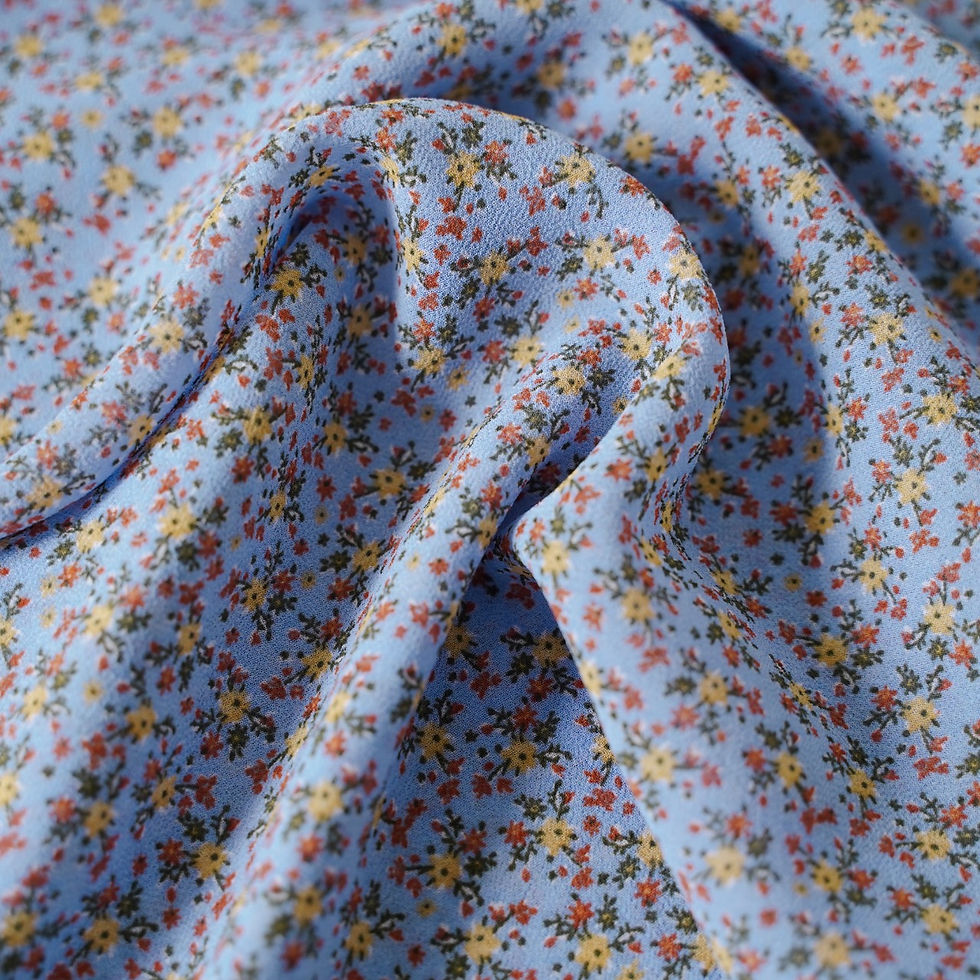 MICRO FLORAL CHIFFON POLYESTER WOVEN-1278