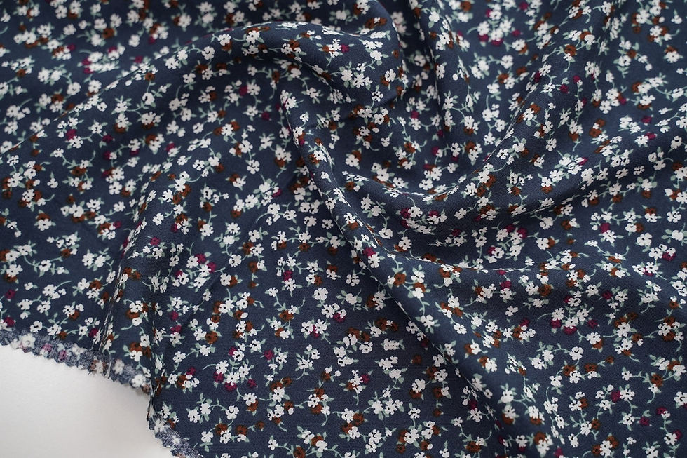 Thumbnail: RAYON CHALLIS MOTIF BUNGA - 195294