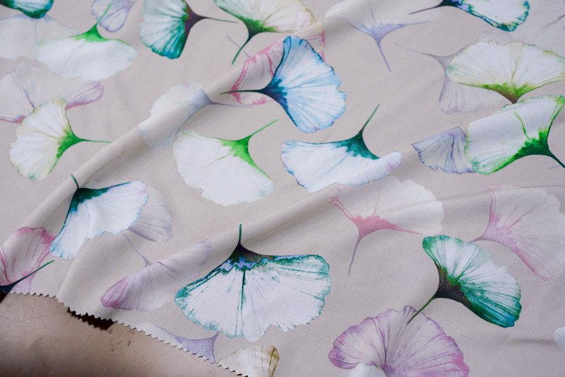 Thumbnail: RAYON 45s INKJET FLORAL G11816