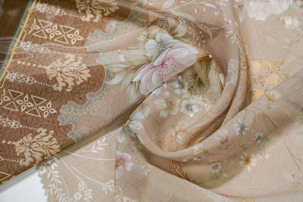 Thumbnail: HIGH MULTI CHIFFON DIGITAL PRINT - G23044