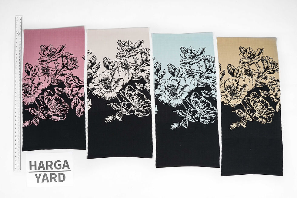 Thumbnail: FLORAL PRINT ELLENA POLYESTER WOVEN-172678