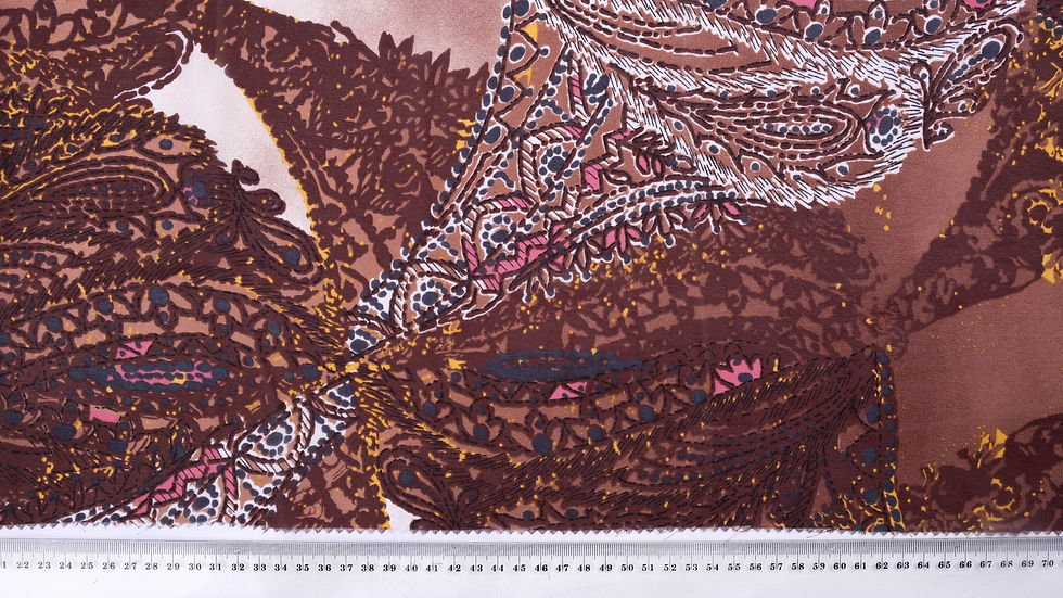 Thumbnail: PAISLEY LAYERS CHIFFON-20696