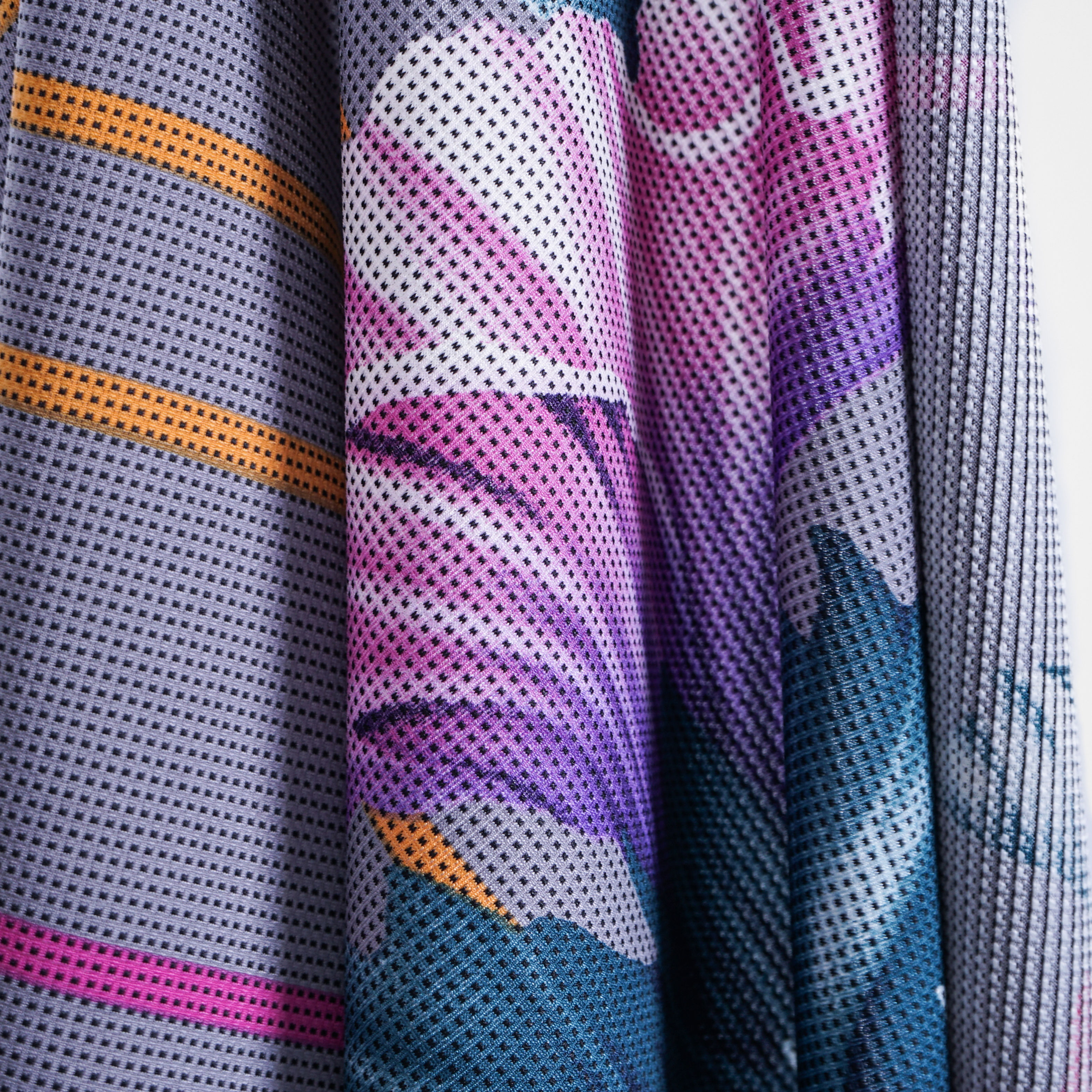 MIX FLORAL LINES BELMONT POLYESTER KNIT - AJE1818