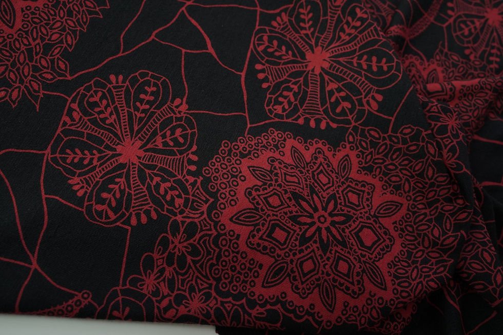 Thumbnail: POLY KNIT MOTIF INSPIRASI ETHNIC - 140708