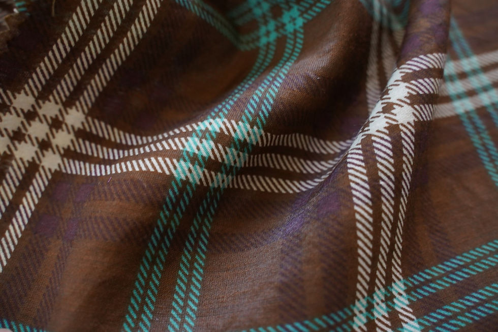 Thumbnail: MULTICOLORS PLAIDS POLYESTER NYLON WOVEN-13453